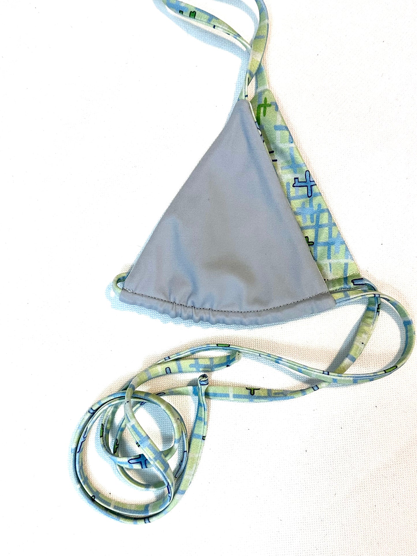 REVERSIBLE CUSTOM PRINT MICRO BIKINI TOP